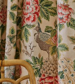Chilgrove Fabric by Colefax and Fowler Aqua