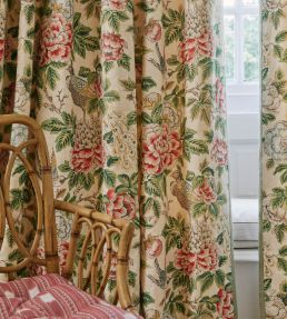 Chilgrove Fabric by Colefax and Fowler Aqua
