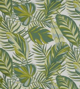 Chile Palm in Lovell Jacquard Fabric by Liberty Lichen