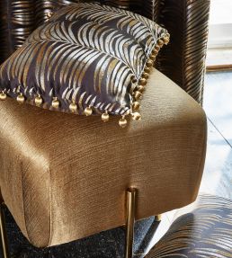 Chime Fabric by Prestigious Textiles Bronze