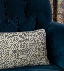 Chimneys Fabric by GP & J Baker Blue