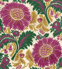 Chinese Damask Wallpaper by Coordonne Emerald