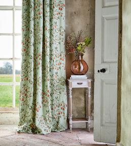 Chinese Lantern Fabric by Sanderson Wild Plum