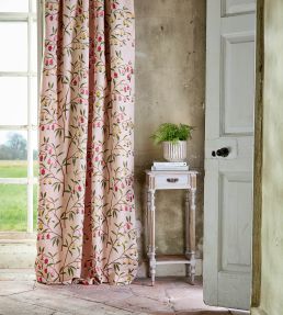 Chinese Lantern Fabric by Sanderson Peach Blossom