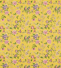 Chinoiserie Hall Fabric by Sanderson Papavera