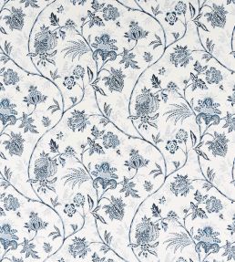 Chinoiserie Vine Wallpaper by Schumacher Cobalt