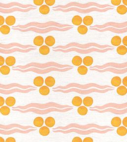 Chintamani Linen Fabric by Ottoline Marigold