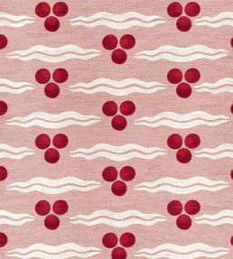 Chintamani Fabric by Ottoline Pomegranate