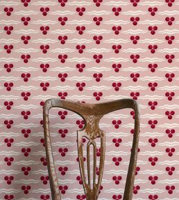Chintamani Wallpaper by Ottoline Pomegranate