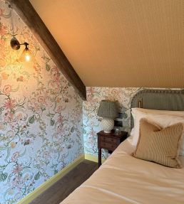 Chintz 21 Wallpaper by Parker & Jules Carmine Blue