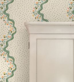 Chintz Caroline Wallpaper by Ottoline Green