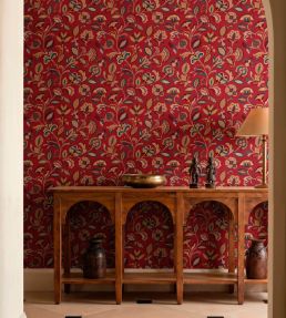 Chintz Wallpaper by Coordonne Ruby