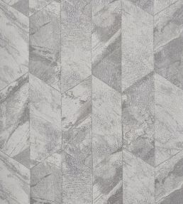 Chisel Wallpaper by Prestigious Textiles Pewter