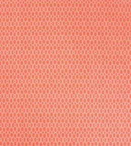 Chiselled Fabric by Christopher Farr Cloth Coral