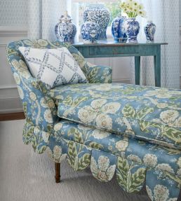Chloe Fabric by Anna French Spa Blue