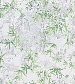 Exotisme Wallpaper by Christian Lacroix Vert Buis