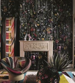 Babylonia Nights Panoramic Mural by Christian Lacroix Crepuscule