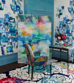 Ciel Liberte Mural by Christian Lacroix Aurore