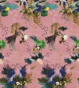 Oiseau Fleur Mural by Christian Lacroix Bourgeon