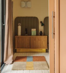 Lorena Canals Chroma rug Cinnamon WO-LINES-CIN-XS Cinnamon