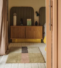 Lorena Canals Chroma rug Dusty Pink WO-LINES-MOS-XS Dusty Pink