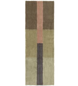 Lorena Canals Chroma Runner rug Dusty Pink WO-LINES-MOS-R Dusty Pink