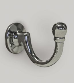 Chrome Tieback Hook by Jones Chrome