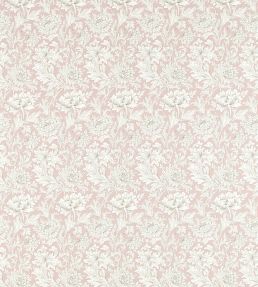Chrysanthemum Toile Fabric by Morris & Co Cochineal Pink