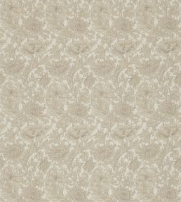Chrysanthemum Toile Fabric by Morris & Co Sisal/Canvas