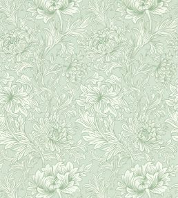 Chrysanthemum Toile Wallpaper by Morris & Co Willow