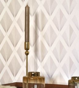 Chrysler Wallpaper by Casadeco Blanc Neige