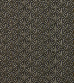 Chrysler Wallpaper by Clarke & Clarke Noir