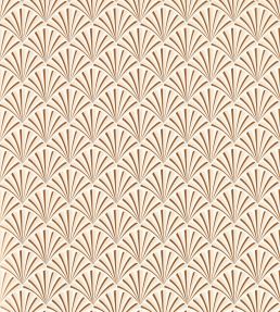 Chrysler Wallpaper by Clarke & Clarke Rose Gold