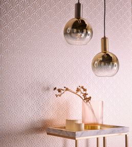 Chrysler Wallpaper by Clarke & Clarke Pearl