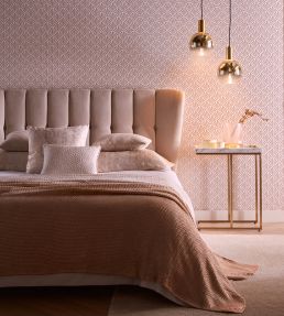 Chrysler Wallpaper by Clarke & Clarke Pearl