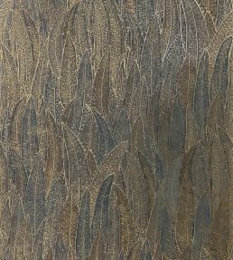 Cinerea Wallpaper by Casamance Anthracite/Dore