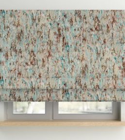 Cinnabar Fabric by Arley House Blue