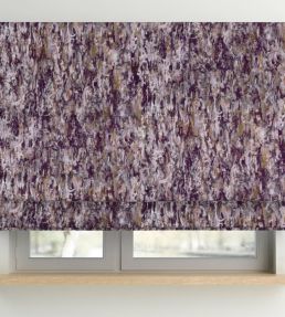 Cinnabar Fabric by Arley House Eggplant