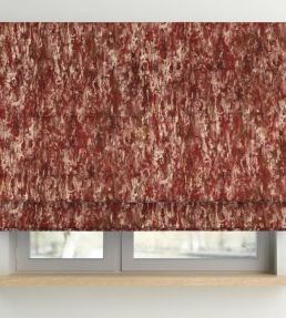 Cinnabar Fabric by Arley House Merlot