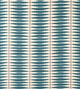 Cintilla Fabric by Harlequin Denim/Rust