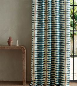 Cintilla Fabric by Harlequin Denim/Rust