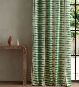 Cintilla Fabric by Harlequin Evergreen/Spice