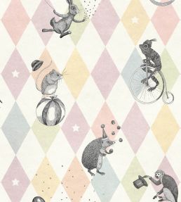 Circus Corner Wallpaper by Rebel Walls Pastel