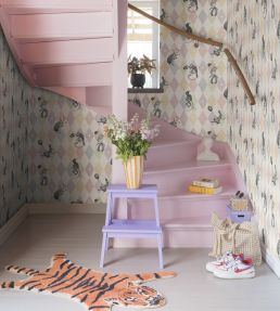 Circus Corner Wallpaper by Rebel Walls Pastel