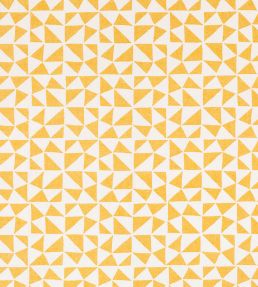 Circus Fabric by Fermoie Yellow
