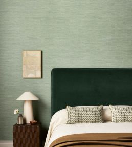 Ciro Abaca Embossed Wallpaper by Romo Caper