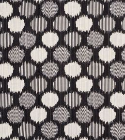 Cirque Velvet Fabric by Schumacher Carbon