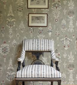 Citadel Wallpaper by Lewis & Wood Green Glaze