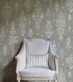 Citadel Wallpaper by Lewis & Wood Green Glaze