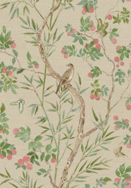 Claire Wallpaper by Thibaut Coral and Green